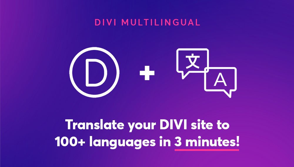 Divi Multilingual Website